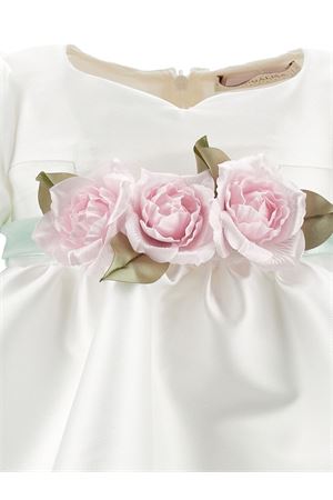 white cotton dress MONNALISA KIDS | 73G90373020120